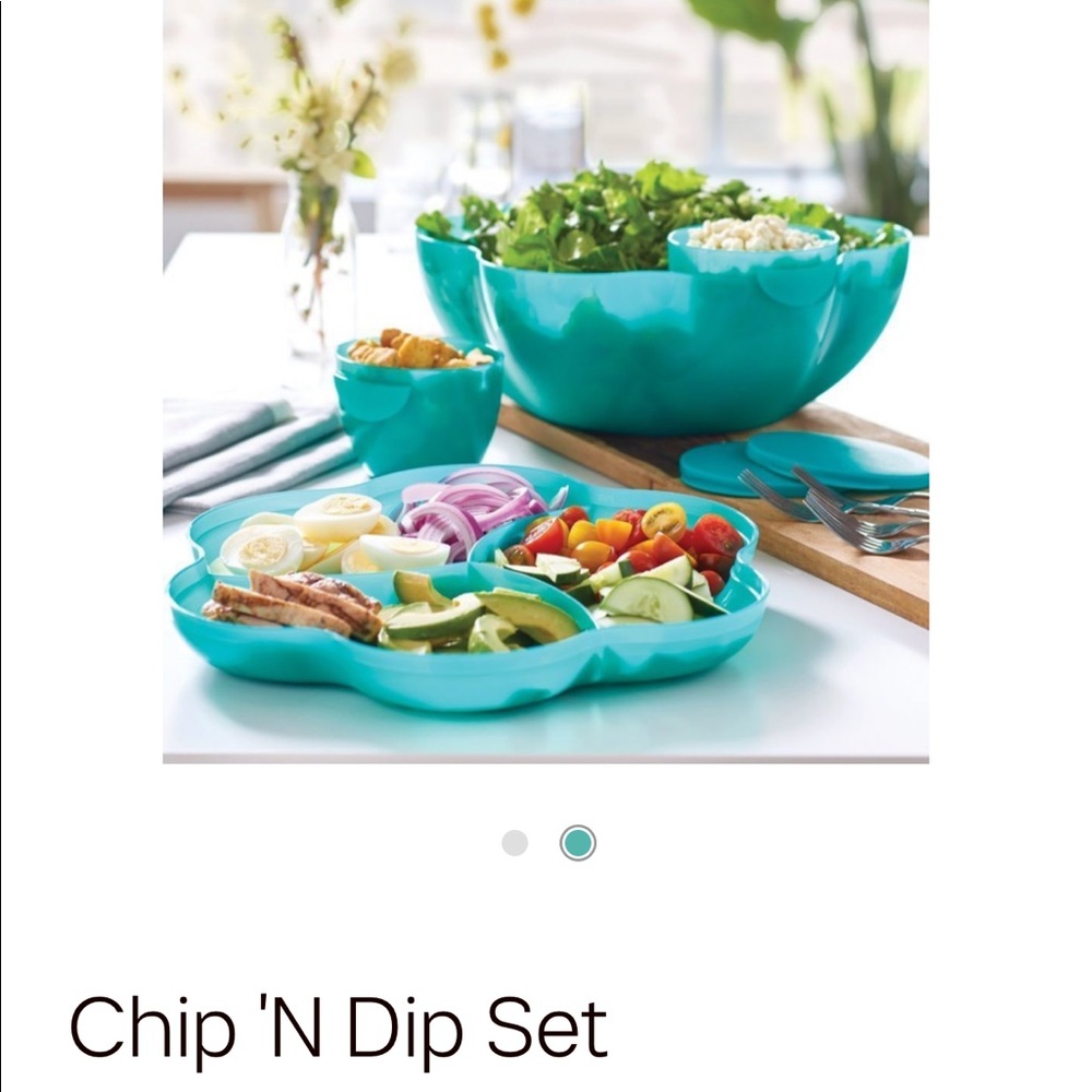Chips n dip Tupperware